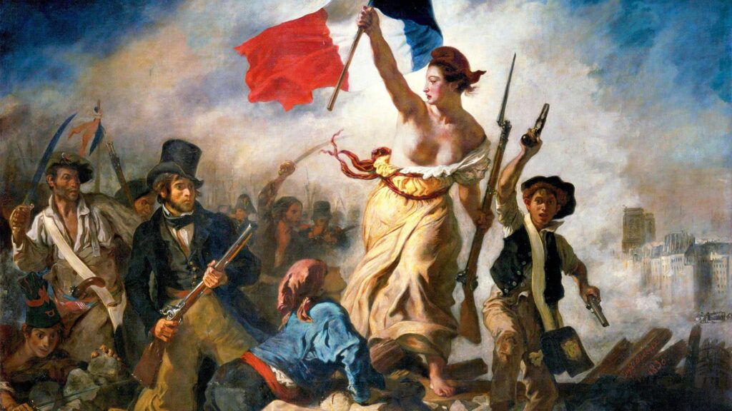 Eugène Delacroix: La Liberté guidant le peuple (1830)